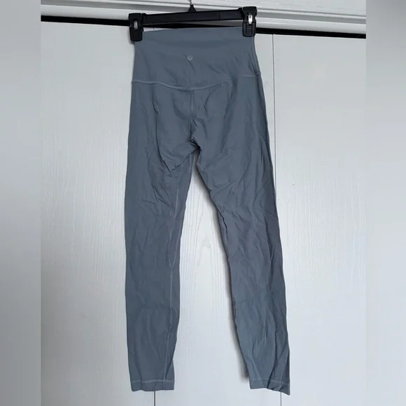 Lululemon Athletica Blue High-Waisted Leggings - Picture 4 of 12